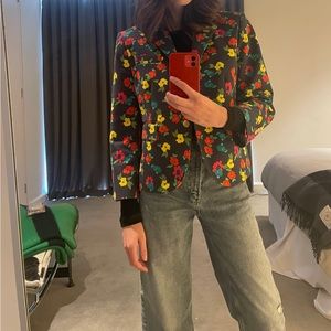 Thom Browne Cotton Floral Blazer
